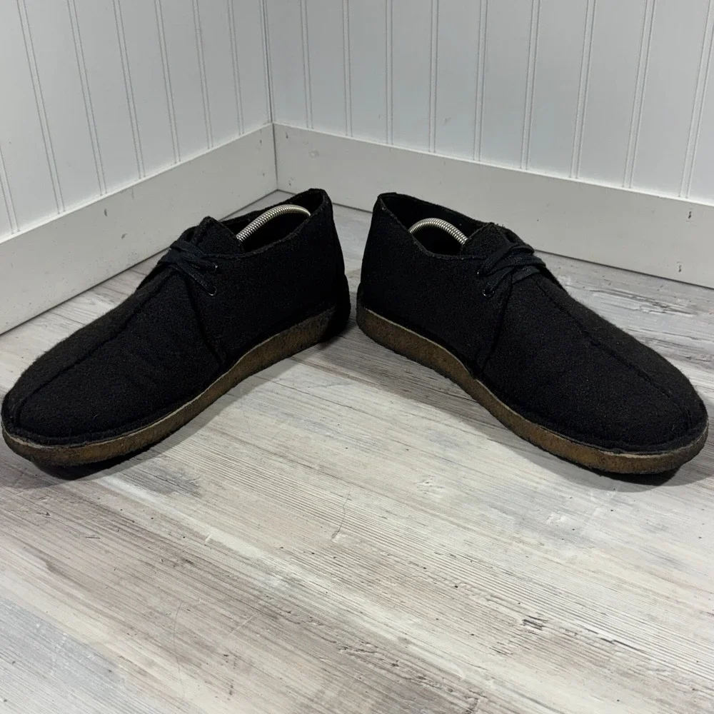 Clarks Desert Trek men's limited edition‎ vegan shoes size US 13, Crepe sole